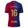 Original Fußballtrikot FC Barcelona Fermin 16 Heimtrikot 2024-25 Für Herren